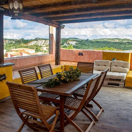 La Casa Di Eolo Rivolta Al Tramonto *