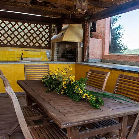 La Casa Di Eolo Rivolta Al Tramonto